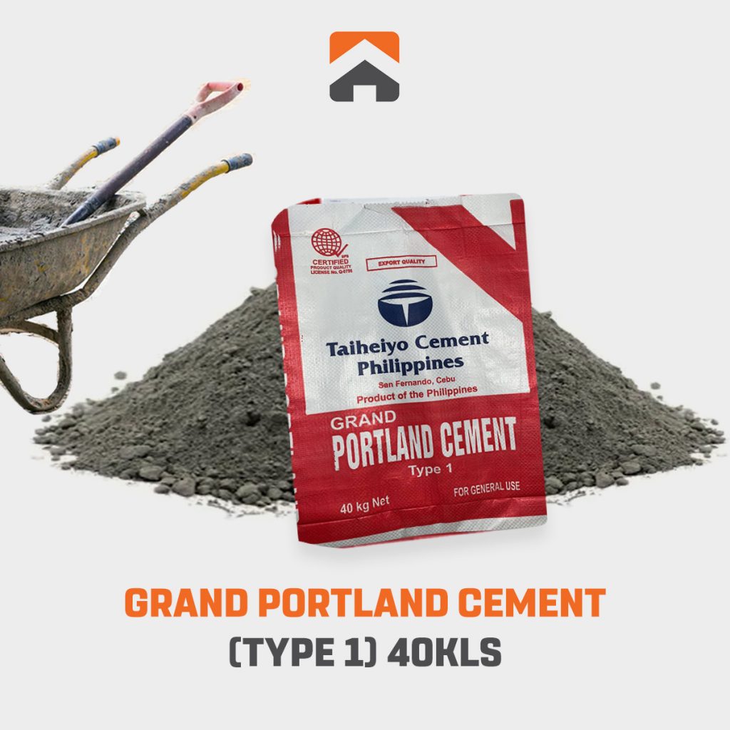 Grand Portland Cement TYPE 1 40kls - Home Style Depot